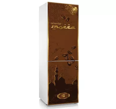 Mærkat kaffe køleskab klistermærke - TenStickers