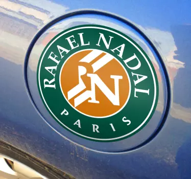Sticker Rafael Nadal Paris - TenStickers