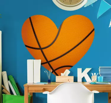 Amazing Basketball Wall Stickers for teens rooms - TenStickers