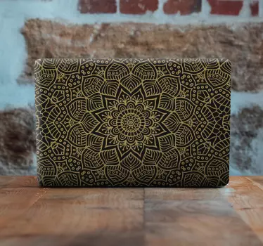 Indian style pattern laptop skins - TenStickers