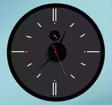 Sticker horloge analogique - TenStickers