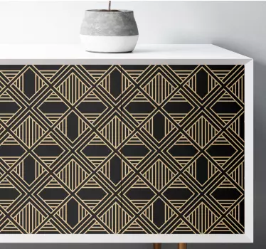 Art deco Great Gatsby  pattern furniture sticker - TenStickers