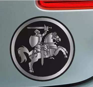 Elegantiško logotipo vyčio automobilio lipdukas - „Tenstickers“