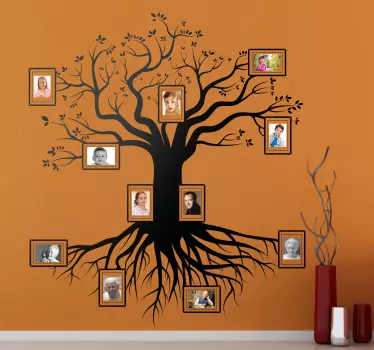 Vinilo decorativo árbol genealógico - TenVinilo