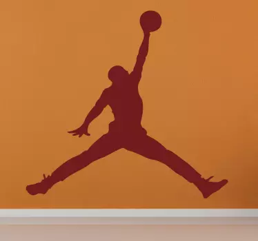 Sticker silhouette Michael Jordan - TenStickers