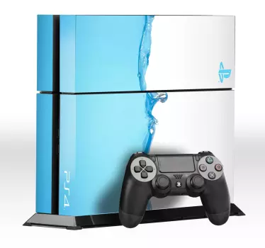 Blue Water PlayStation 4 Skin - TenStickers