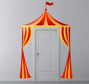 Cirkusový vstup - TenStickers