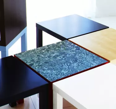 Wasser Textur Aufkleber Ikea Möbel - TenStickers