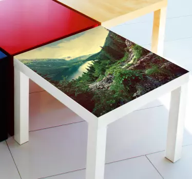 Naklejka na stół krajobraz zdjęcie - TenStickers