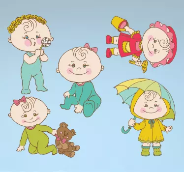 Stickers infantiles bebes - TenStickers