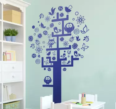 Vinil Decorativo Árvore Infantil - TenStickers