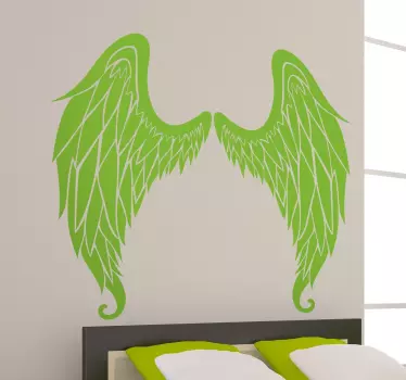 天使的翅膀墙艺术贴纸 - TenStickers