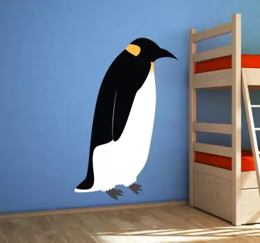 împărat autocolant de perete pinguin - TenStickers
