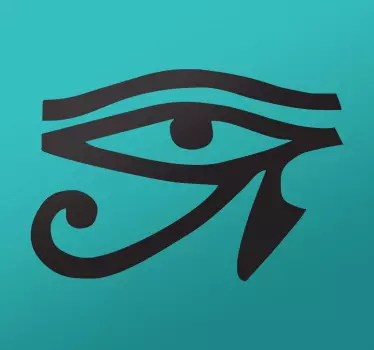 Egyptian Horus Eye Wall Sticker - TenStickers