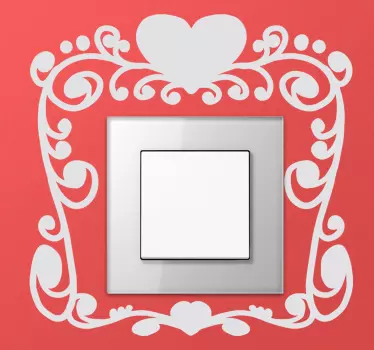 St Valentine Switch Sticker - TenStickers