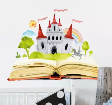Kids Fairy Tale Story Sticker - TenStickers