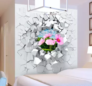 Customisable 3D Wall Explosion Sticker - TenStickers