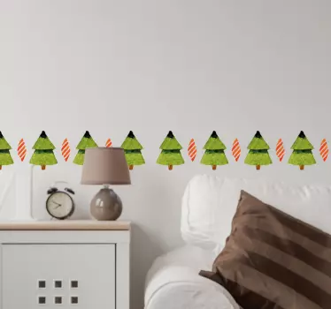 Christmas Tree Sticker - TenStickers
