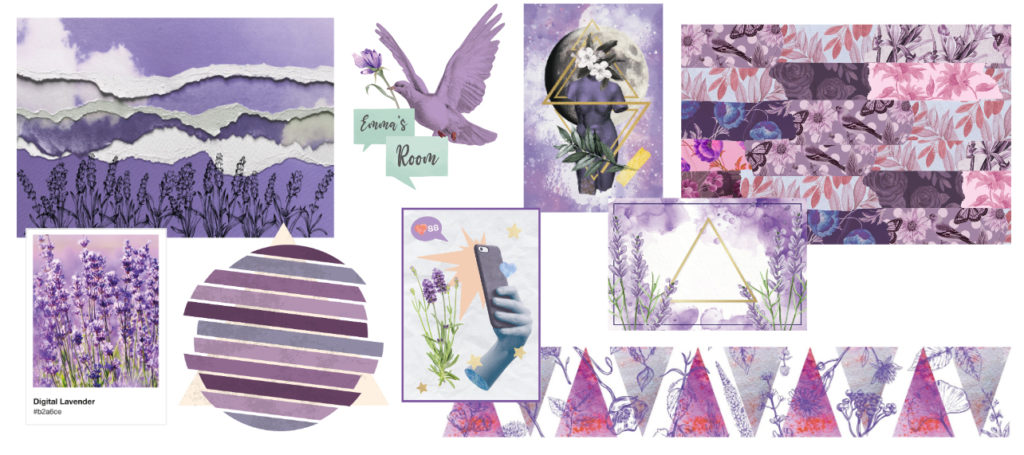 Colección digital lavender Tenvinilo