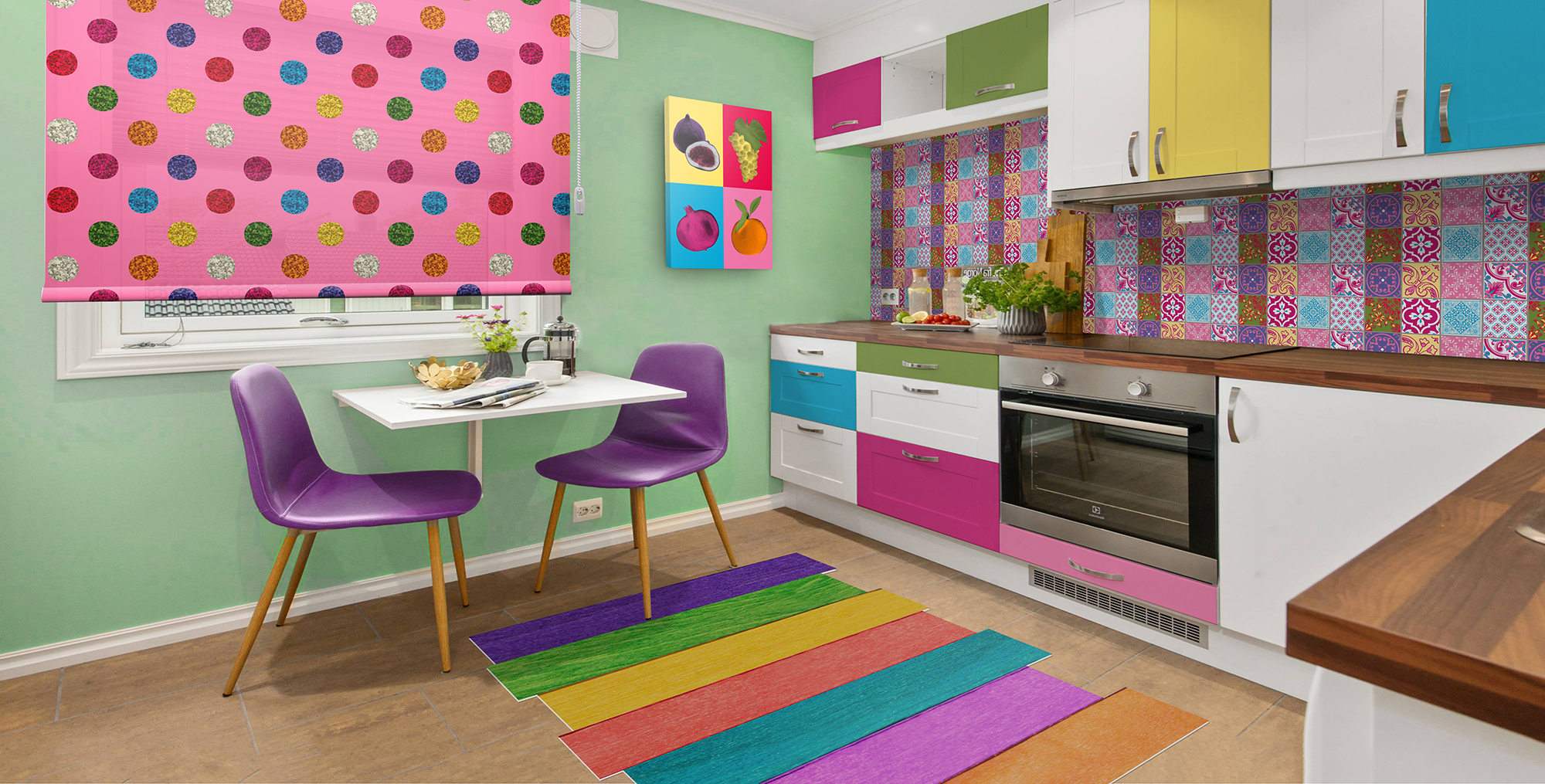 La decoración kitsch y el estilo mediterráneo: color y frescura para vestir tu hogar
