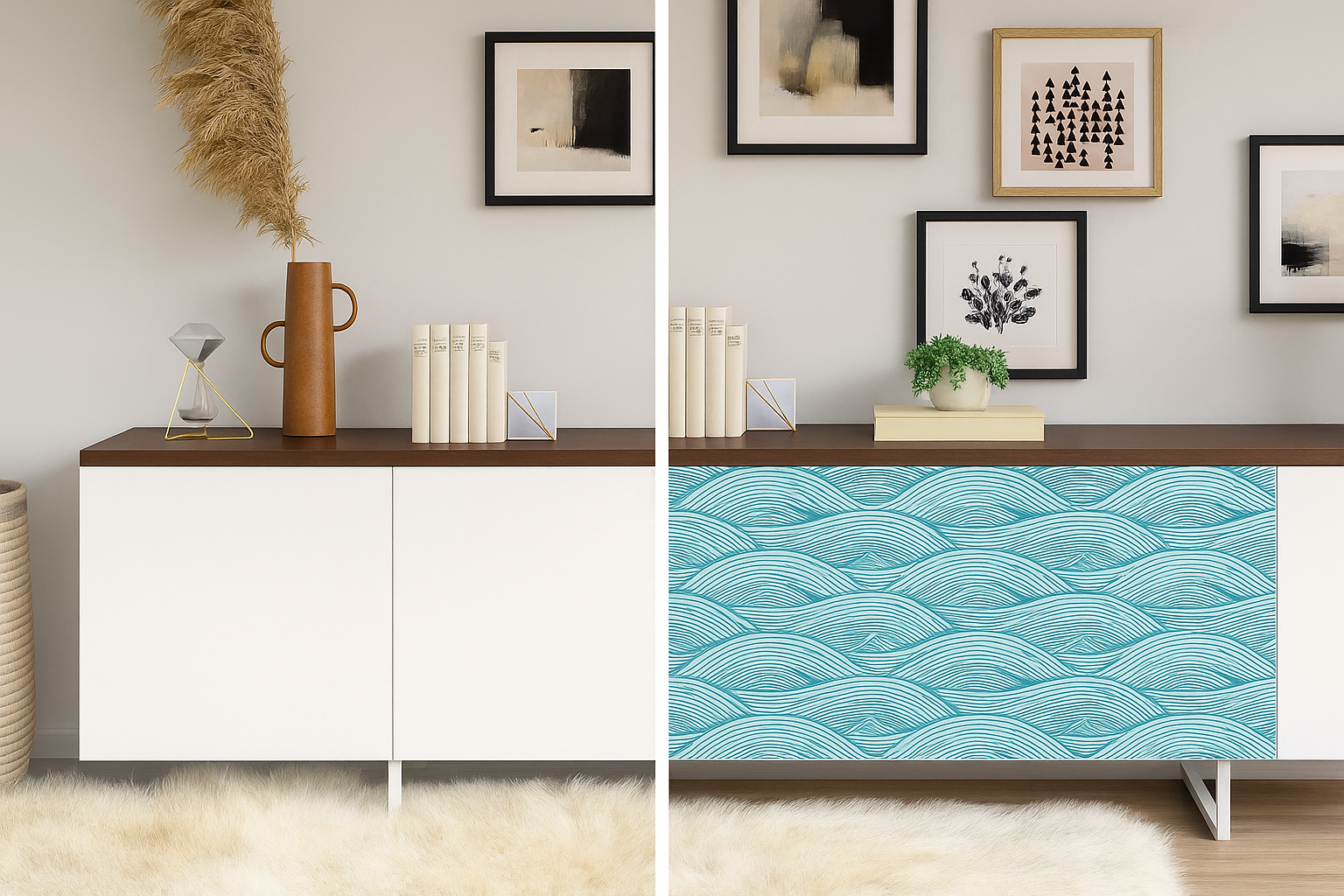 ¿Cómo decorar muebles con vinilo adhesivo?