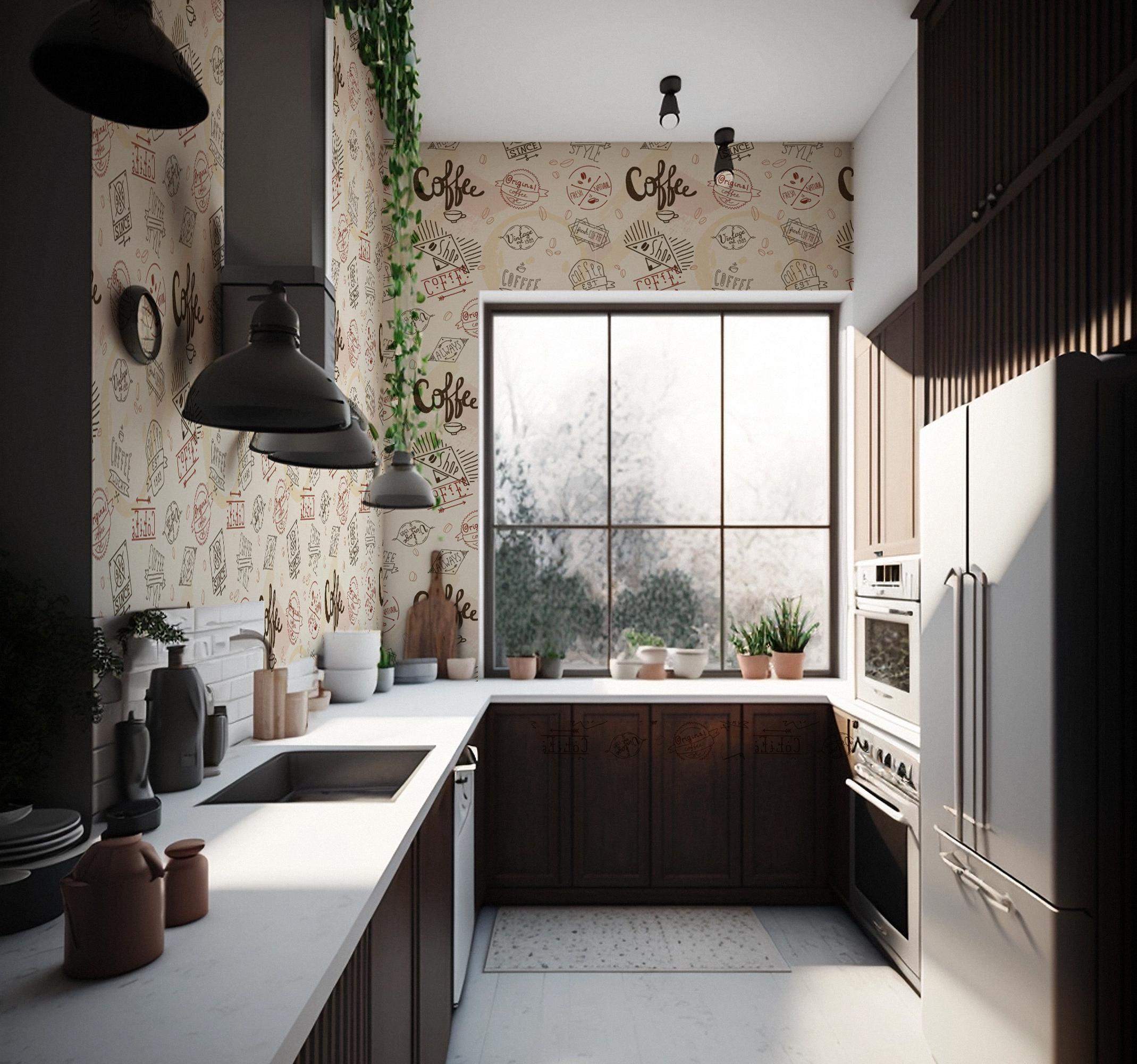 Can you wallpaper a kitchen?