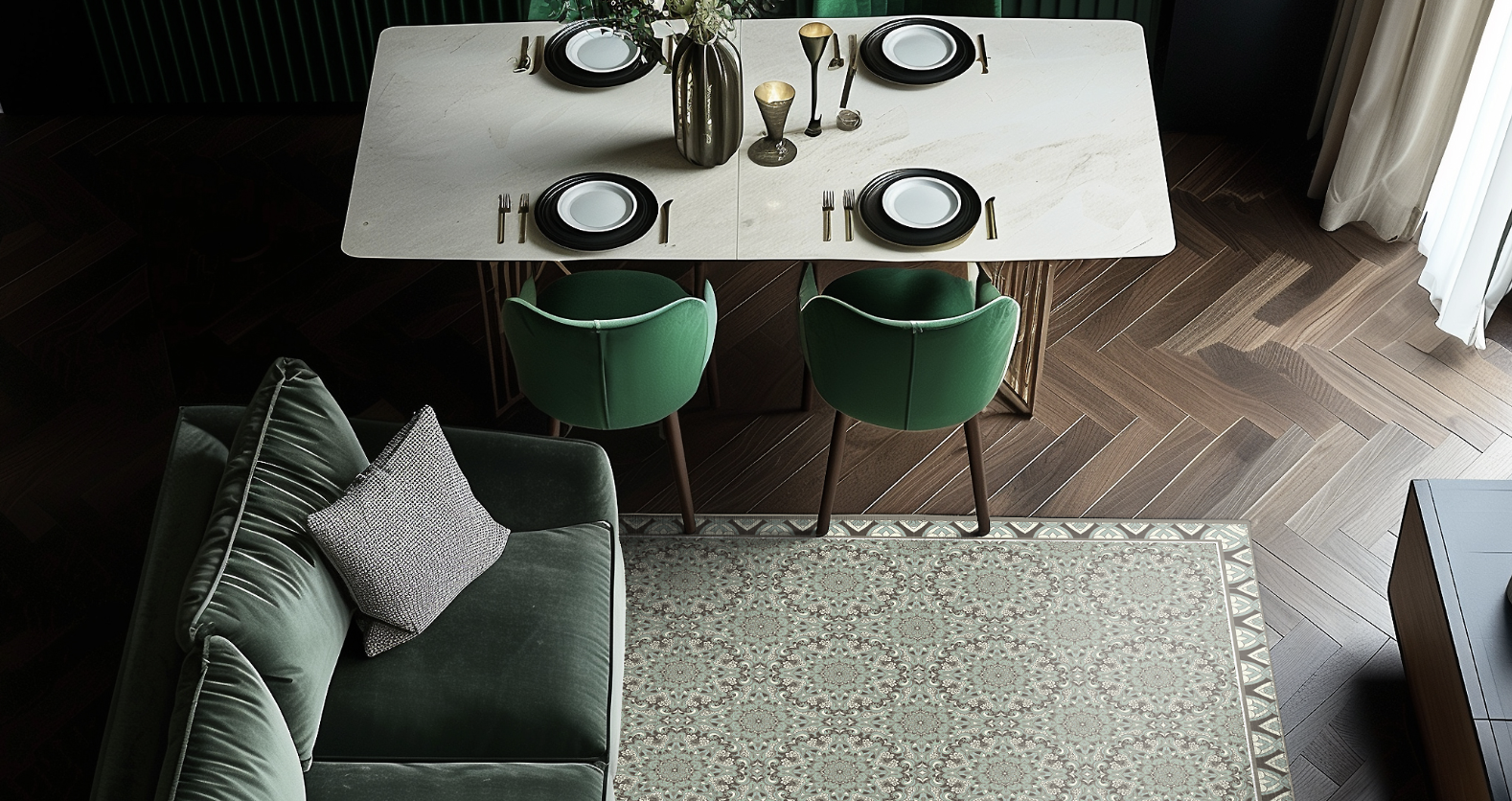 Comment décorer sa salle à manger avec un tapis en vinyle ?