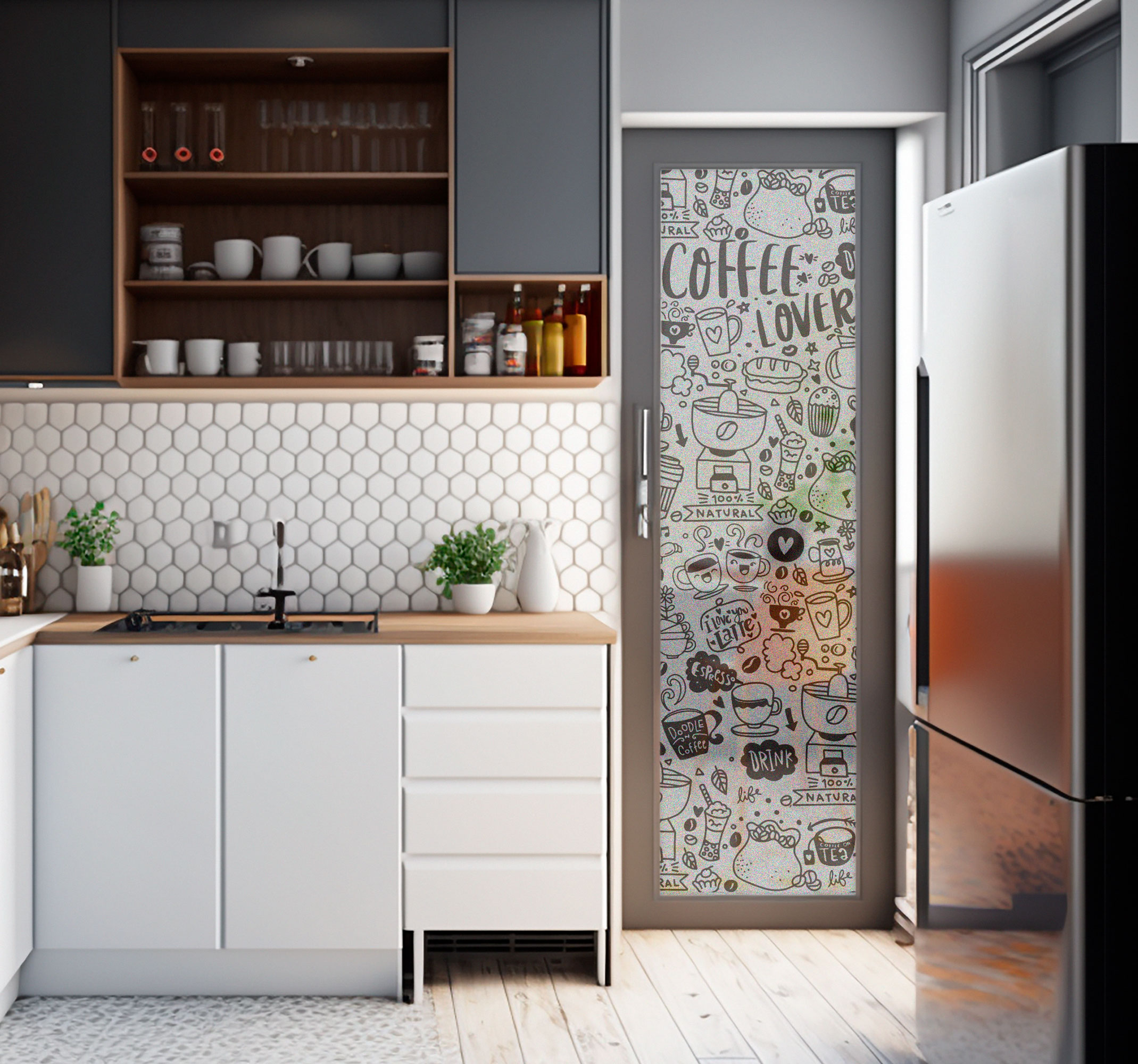 ¿Son aconsejables los vinilos para cocina?