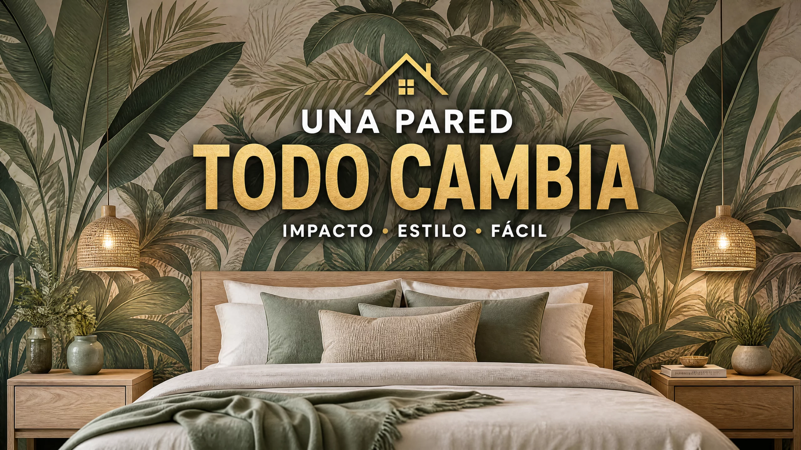 Cómo crear una pared de acento con papel pintado: ideas y guía completa