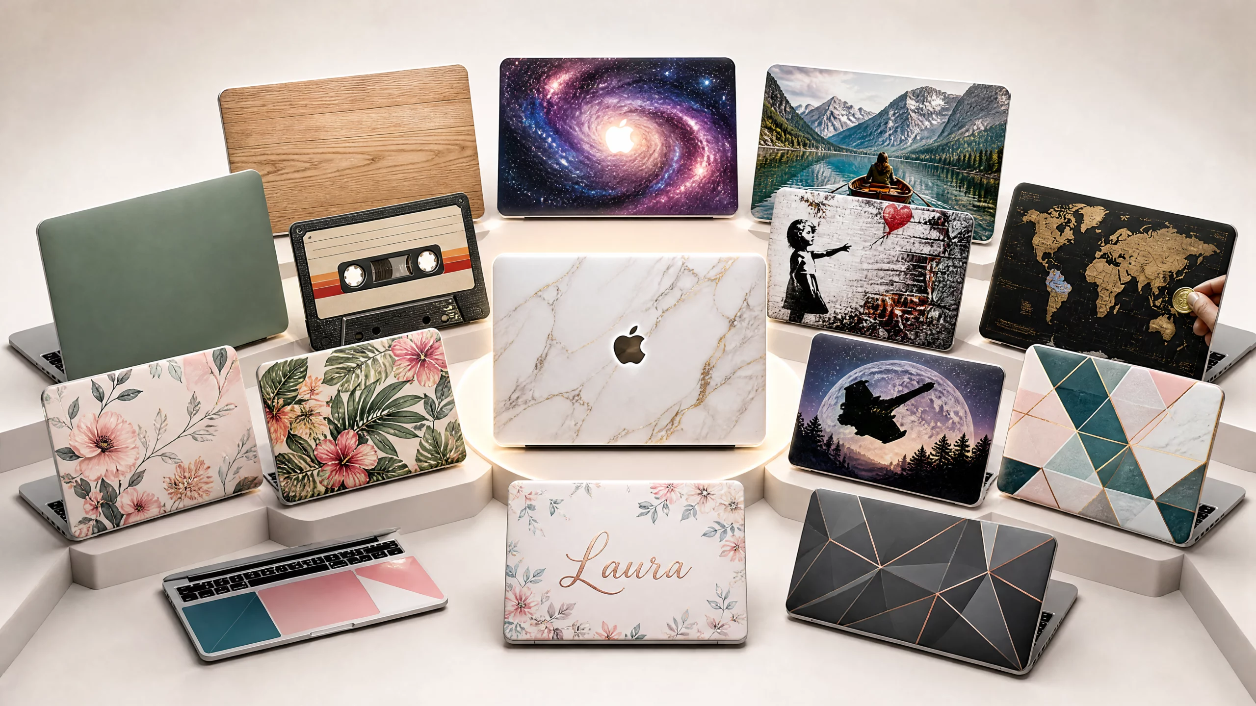 12 ideas para personalizar tu portátil y que no se parezca al de nadie