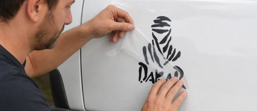 Hoe autostickers aanbrengen én verwijderen?