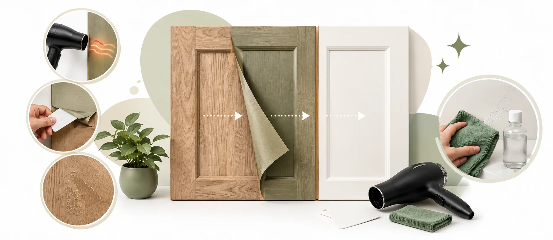 Cómo quitar vinilo de un mueble sin dañar la superficie