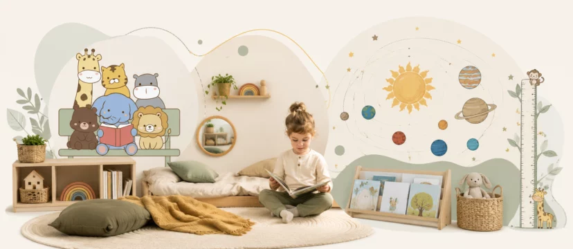 Habitación Montessori: cómo montar un espacio Montessori en casa paso a paso
