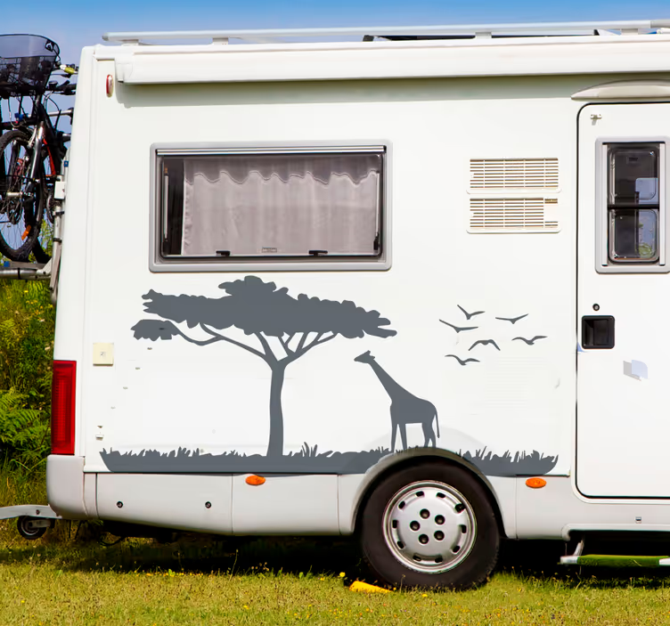 15 campervan decal ideas to transform your van without a respray