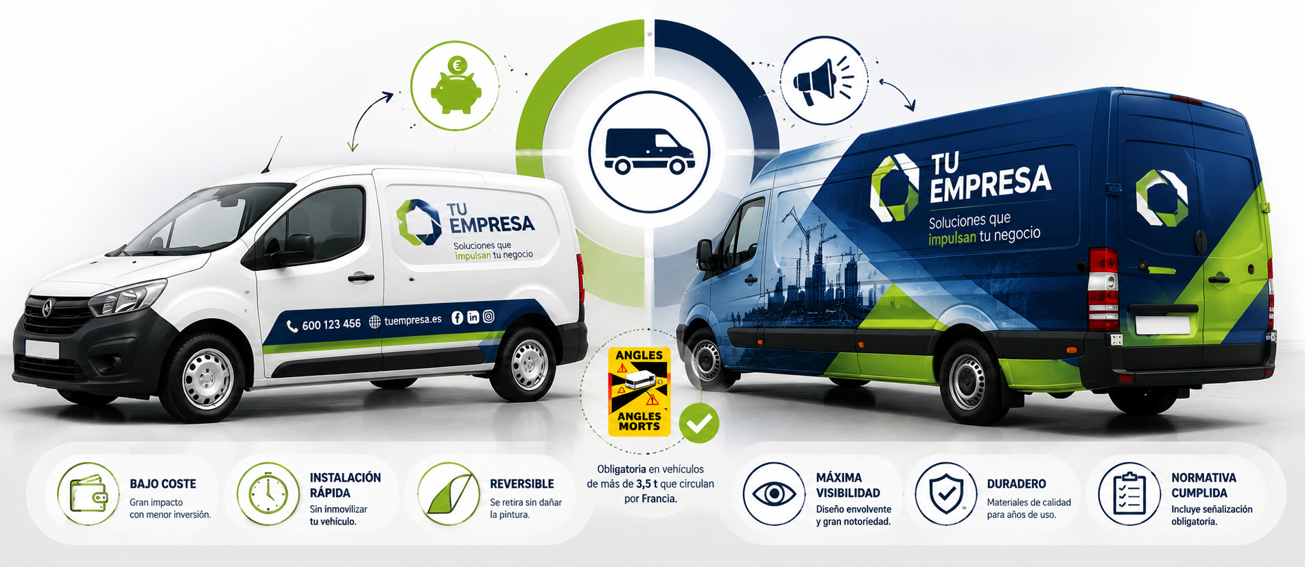 Vinilar o rotular tu furgoneta de empresa: comparativa y guía 2026