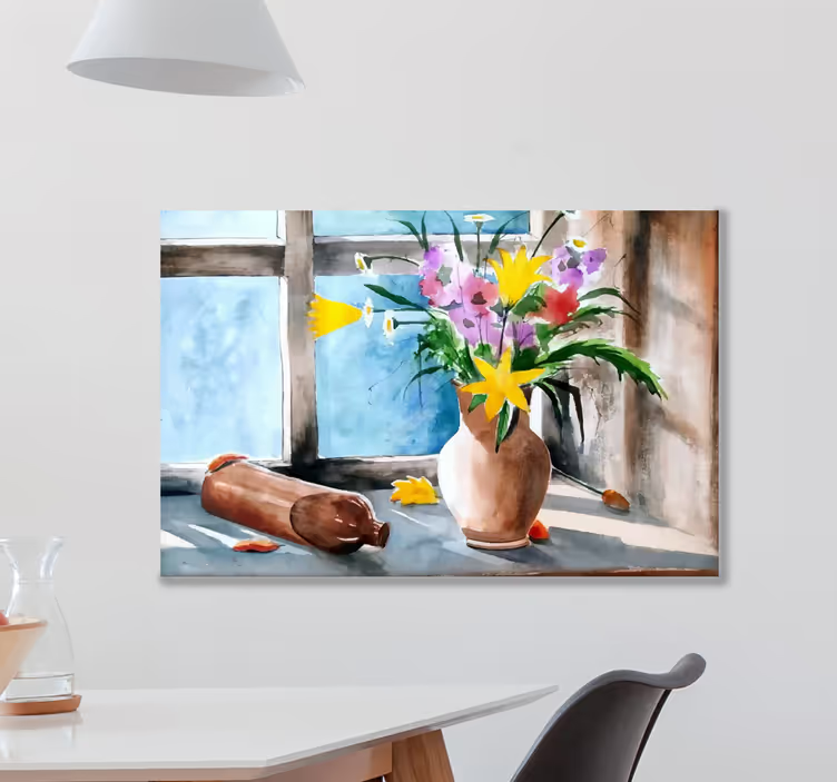 Canvas schilderij, poster of muursticker? Zo kies je de juiste wanddecoratie