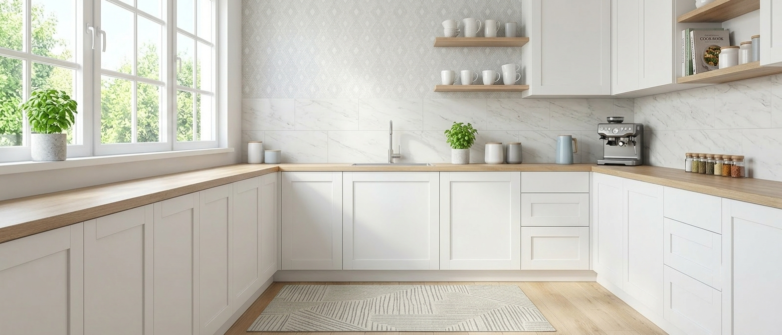 ¿Cómo decorar la cocina para que parezca más grande y luminosa?
