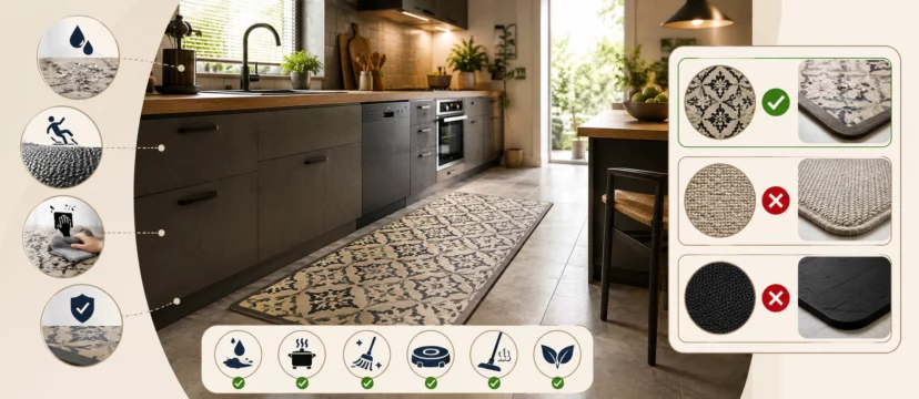 Quel tapis choisir pour une cuisine ? Le guide complet 2026