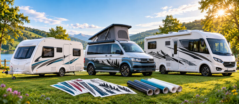 Caravan, campervan and motorhome decals: The complete UK guide