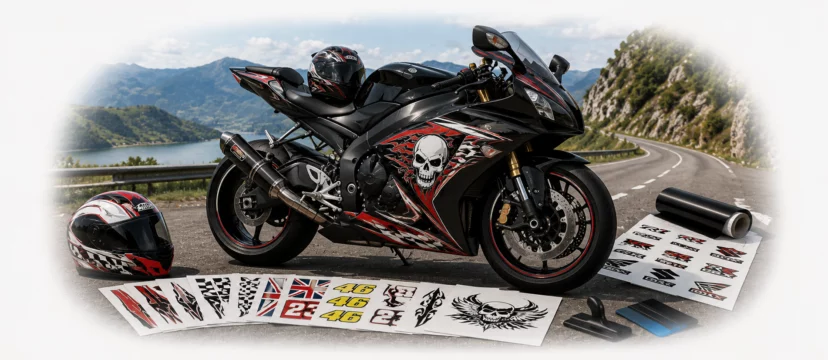 Motorbike stickers: The complete guide to customising your bike