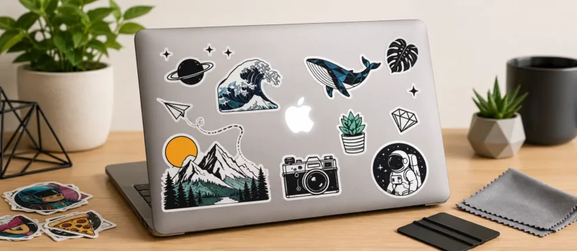 How to Put Stickers on Your Laptop (Without Ruining It)