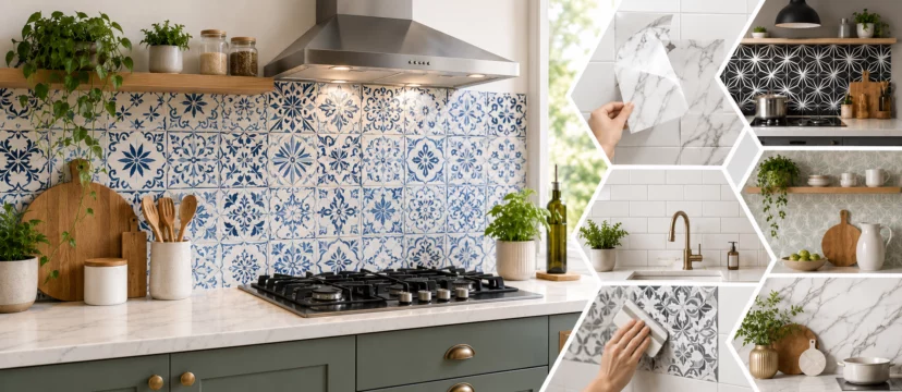 Kitchen tile sticker ideas: 9 ways to refresh your kitchen without renovating