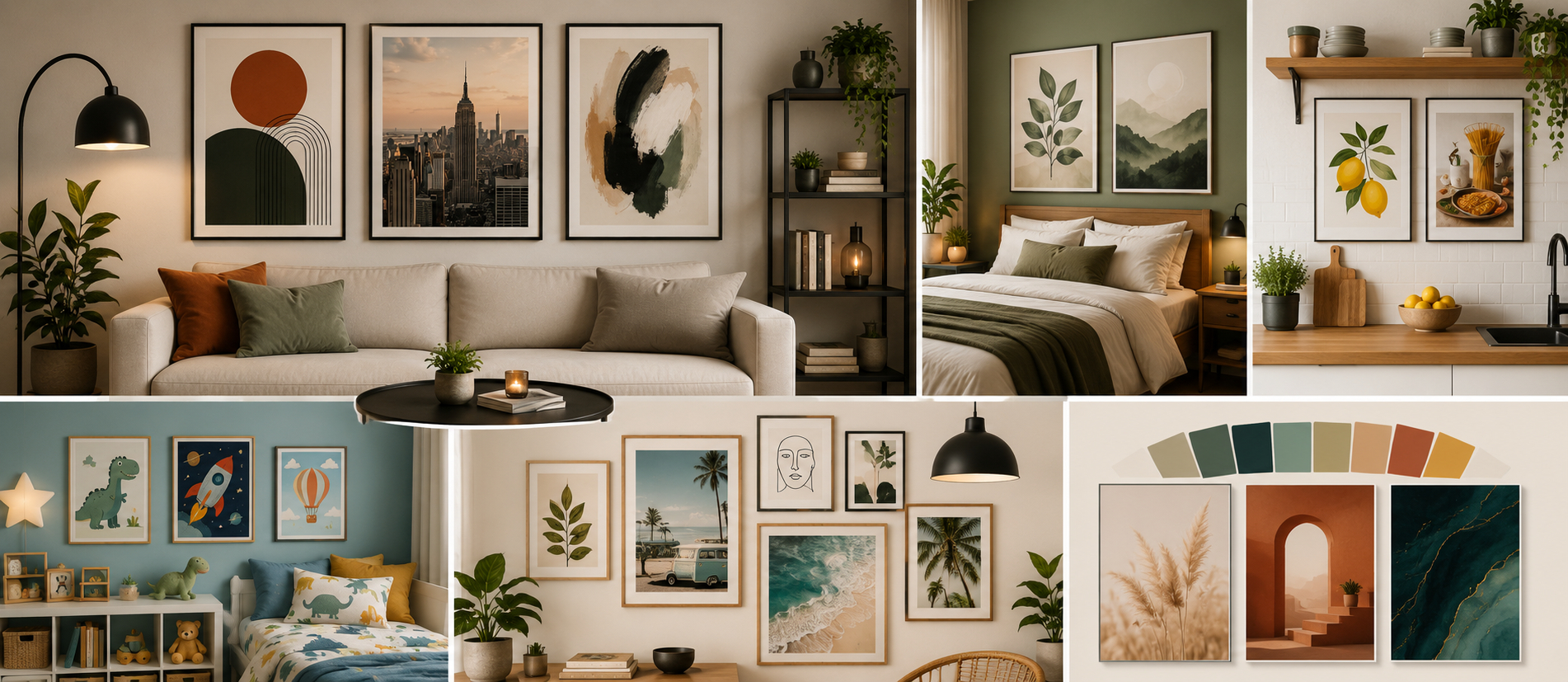 Quale poster scegliere per ogni stanza? Leggi la guida