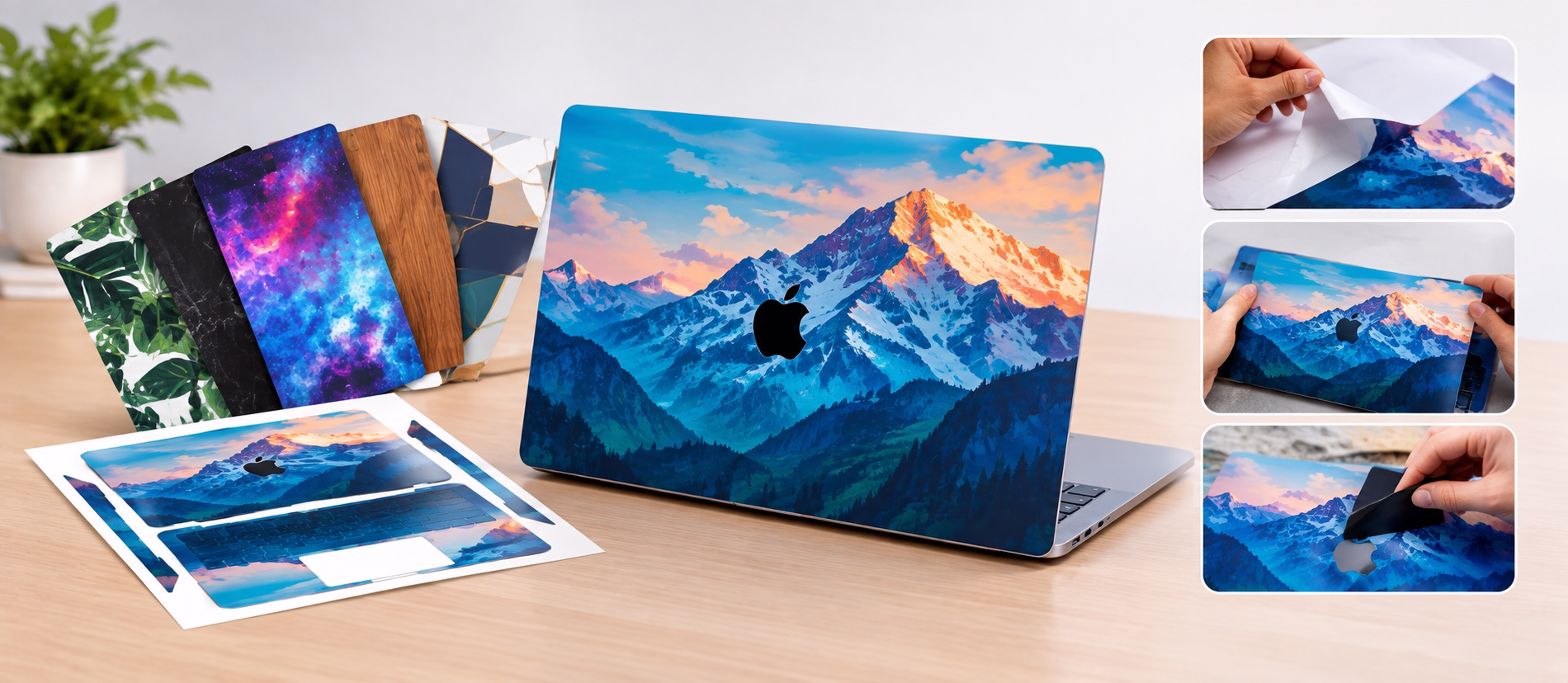 Laptop matrica méretek és felhelyezés lépésről lépésre